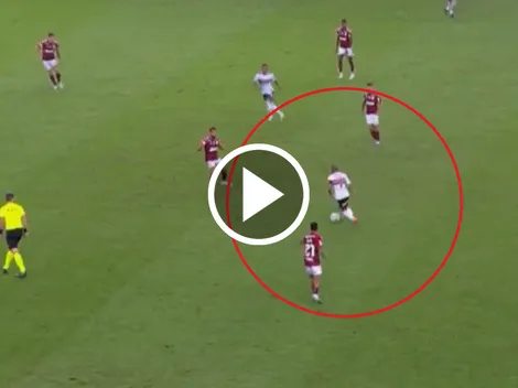 Lucas Moura anotó un GOLAZO en su vuelta a São Paulo desde Tottenham