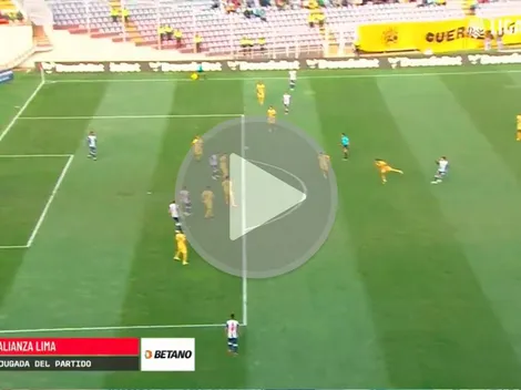 Concha anota el gol salvador para Alianza Lima