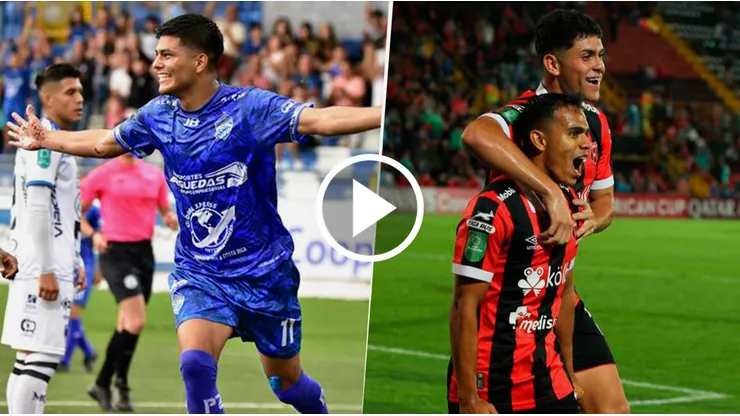 Pérez Zeledón vs. Alajuelense por la Liga Promérica.