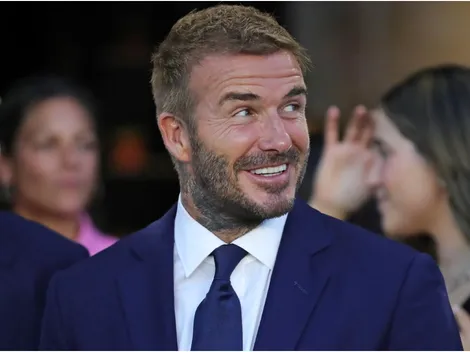 ¿Quién es Messi?: El mensaje de dos hinchas para llamar la atención de Beckham