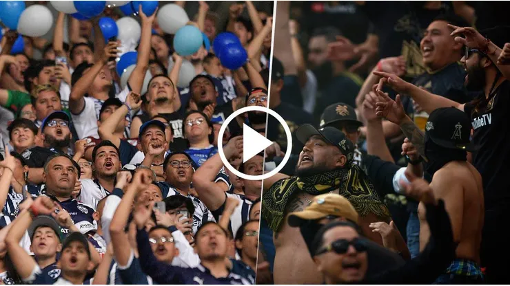 Hinchas de LAFC y de Monterrey se pelearon a la salida del Rose Bowl. Getty Images