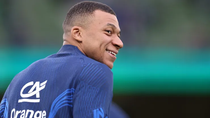 Kylian Mbappé volvió a trabajar con el equipo principal del PSG. Getty Images.