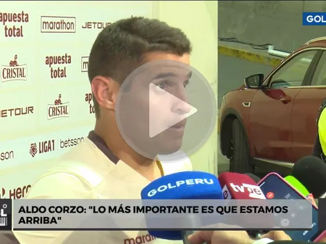 Corzo resta importancia a criticas sobre el juego de la "U"