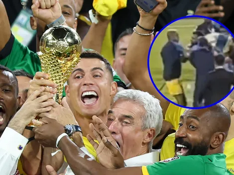 Festejo de Cristiano Ronaldo fue opacado por pelea entre jugadores de Al Nassr y Al Hilal