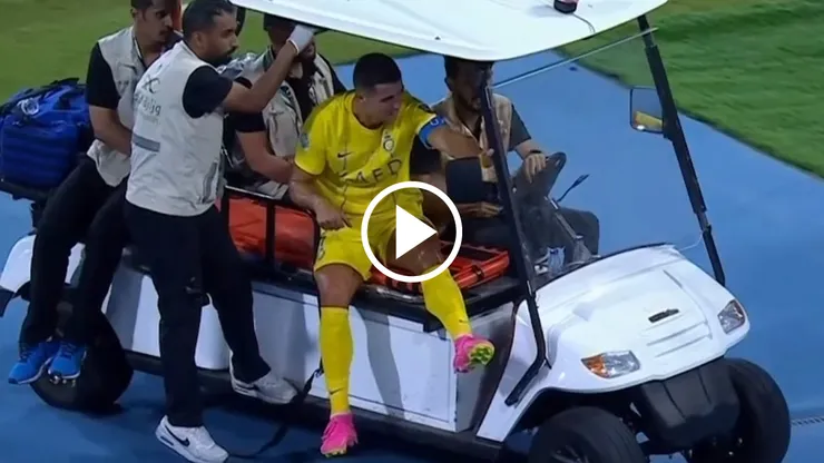Lesión de Cristiano Ronaldo