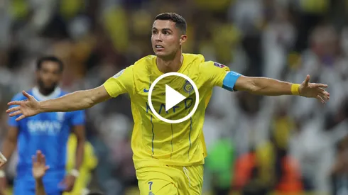 ¿El gol del título? CR7 completó el doblete ante Al Hilal