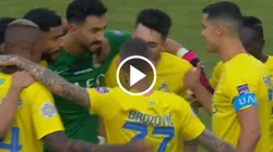 Cristiano Ronaldo arengó a sus compañeros.