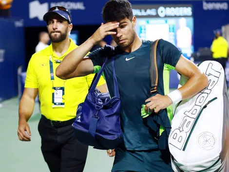 (VIDEO) Como nunca lo viste: la furia de Carlos Alcaraz en el Masters 1000 de Toronto