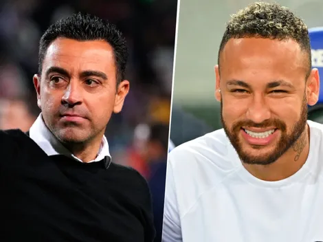 El guiño de Xavi a Neymar que Barcelona dejó a la vista de todos
