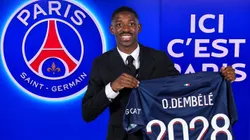 Ousmane Dembélé presentado en PSG