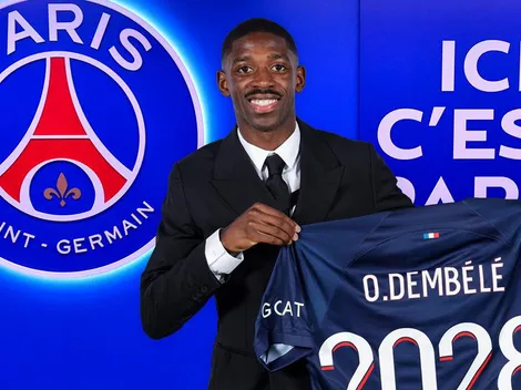 Sorprendente: Mbappé le dio la bienvenida a Ousmane Dembélé en el PSG