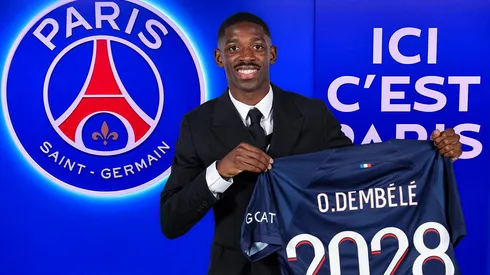 Ousmane Dembélé presentado en PSG
