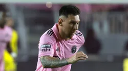 Lionel Messi en Inter Miami vs. Charlotte FC.