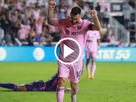 VIDEO; así fue el gol de Messi para sentenciar la goleada