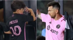Ciro y Lionel Messi.