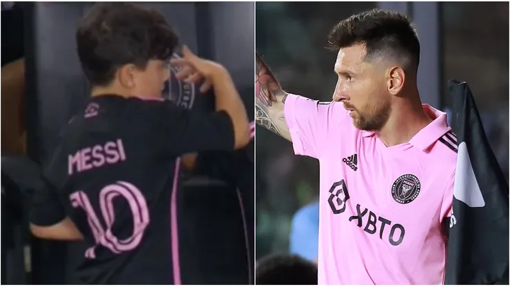 Ciro y Lionel Messi.