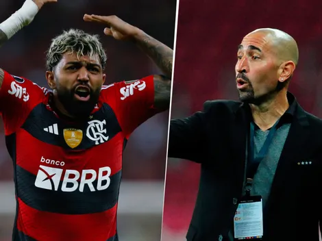 Gabigol denunció "robo" de la Conmebol y en Olimpia le salieron al cruce