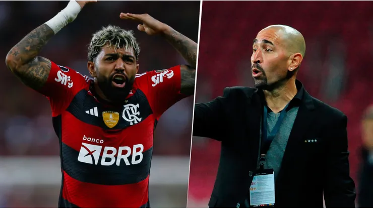Gabigol criticó a Conmebol y Orteman le salió al cruce.