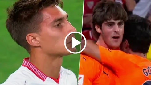 Gattoni fue verdugo del propio Sevilla con un error para el gol de Valencia.