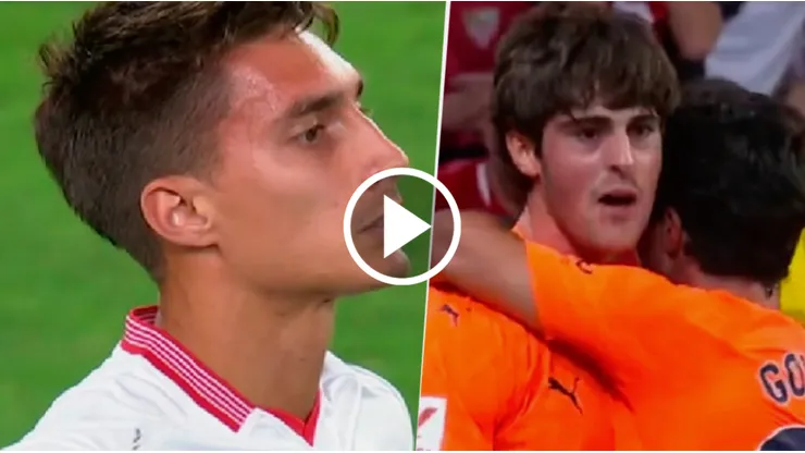Gattoni fue verdugo del propio Sevilla con un error para el gol de Valencia.