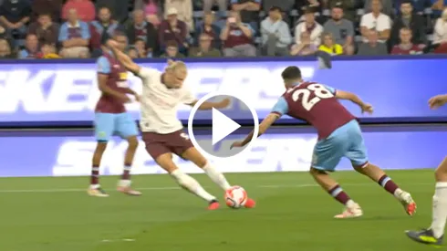 Gol de Haaland para el Manchester City
