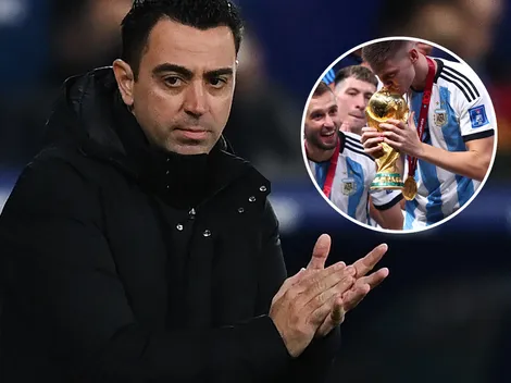 Un campeón del mundo se acerca al Barcelona, Xavi lo quiere