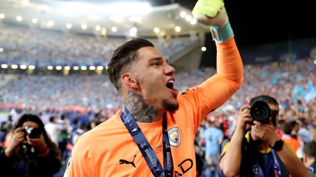 Ederson fue la figura de la final de la Champions League para el Manchester City.
