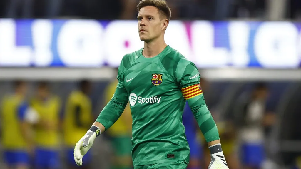 Marc-André Ter Stegen portero y capitán del FC Barcelona