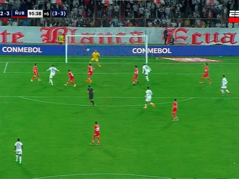 Guerrero se falló el gol de la clasificación