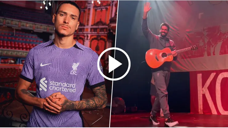 Liverpool presentó su tercera camiseta con ¡Alisson tocando la guitarra!