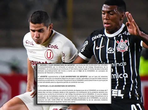 CONMEBOL y la pesada multa contra Universitario de Deportes por discriminación