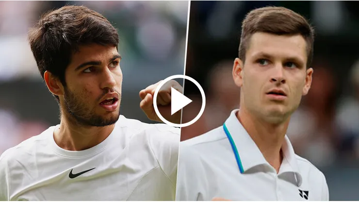 Alcaraz vs. Hurkacz por el Masters 1000 de Toronto.