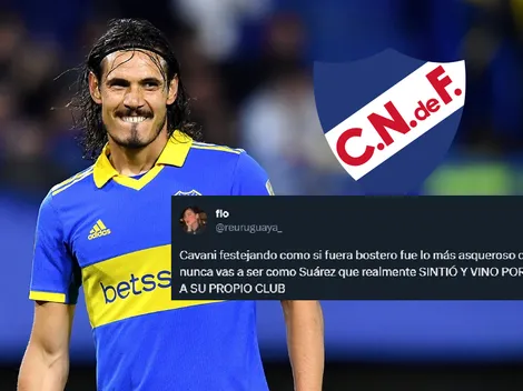 No perdonan a Cavani: indignación en Nacional con el 'Matador'