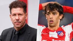 Diego Simeone dejó en claro que su relación con Joao Félix no quedó bien. Getty Images.