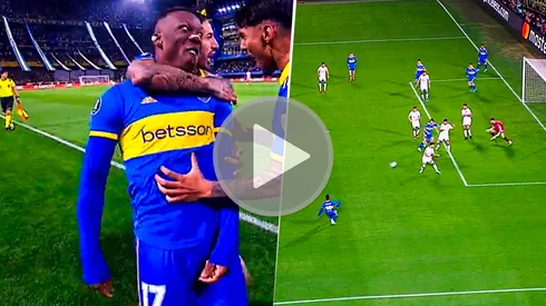 Luis Advíncula marcó golazo para el 2-1 de Boca Juniors por Copa Libertadores