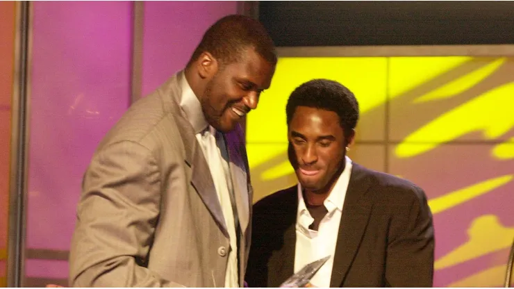 Shaquille O'Neal y Kobe Bryant.