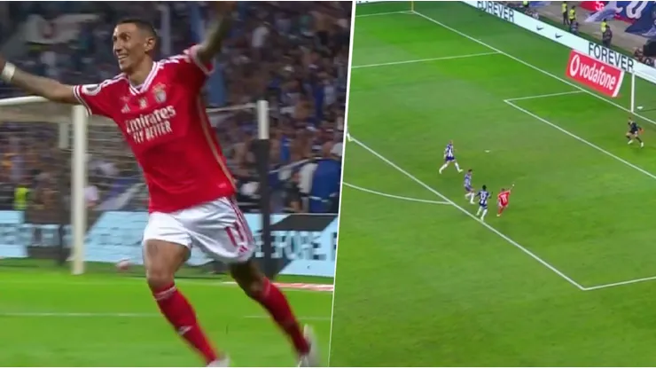 El rosarino abrió el marcador en la Supercopa ante Porto