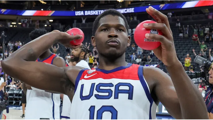 Anthony Edwards, estrella de la NBA.
