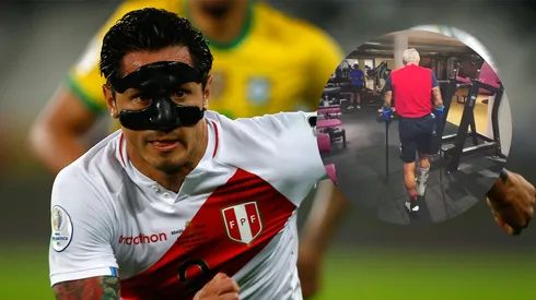 Gianluca Lapadula deja todo en entrenamiento mientras se recupera de compleja operación