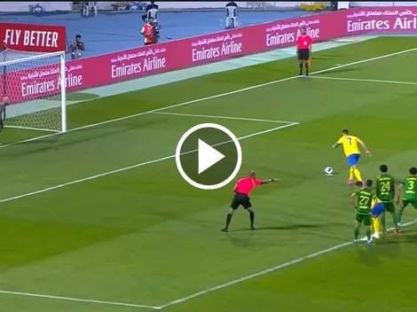 Gol de Cristiano Ronaldo y el Al-Nassr a un paso de la final de la Champions Árabe