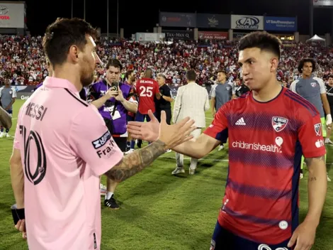 El gesto de Messi con Alan Velasco que muestra su grandeza al final del partido del Inter Miami