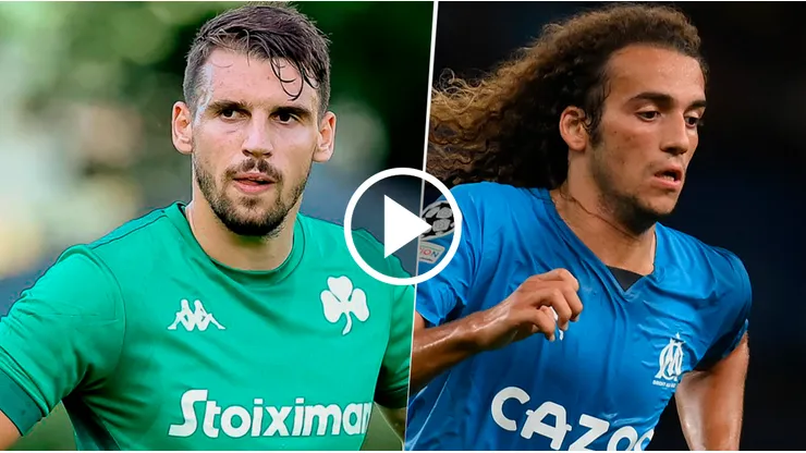 Panathinaikos y Olympique Marsella juegan en la fase previa de Champions League.