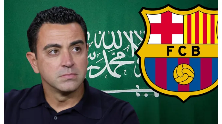 Xavi Hernández y Arabia Saudita.