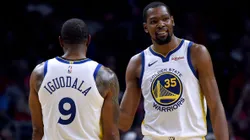 Andre Iguodala y Kevin Durant en tiempos en los que jugaban en los Warriors.