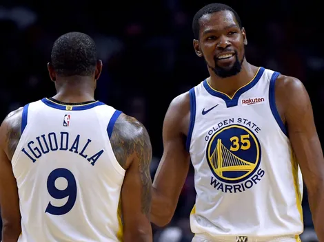 Andre Iguodala confesó una insólita situación sobre Kevin Durant en Warriors