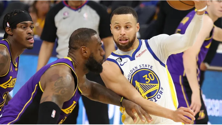 LeBron James y Stephen Curry.