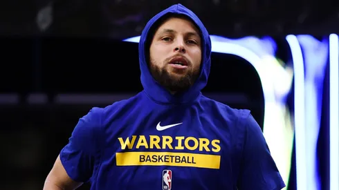 Stephen Curry con Golden State Warriors en la NBA.