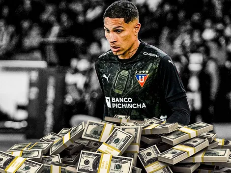 Luego de jugar con Liga de Quito: el nuevo inimaginable valor de Paolo Guerrero