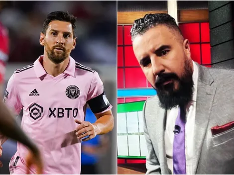 Messi corrió el balón sin que el árbitro lo viera y Morales lo denunció: ‘Trampa’