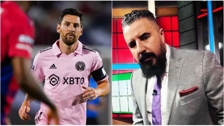 Leo Messi Alvaro Morales